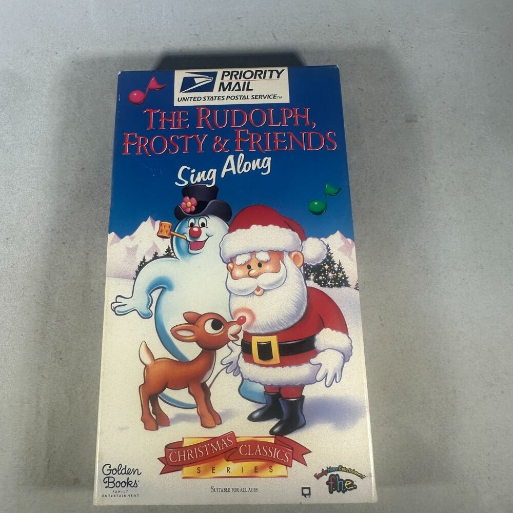 The Rudolph Frosty & Friends Sing Along VHS 1996 Christmas Classics